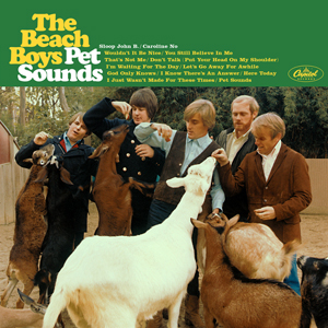 Album cover for Pet Sounds by The Beach Boys